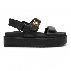 STEVE MADDEN, Bigmona, Black leather