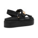 STEVE MADDEN, Bigmona, Black leather