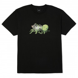 HUF, T-shirt paws ss, Black