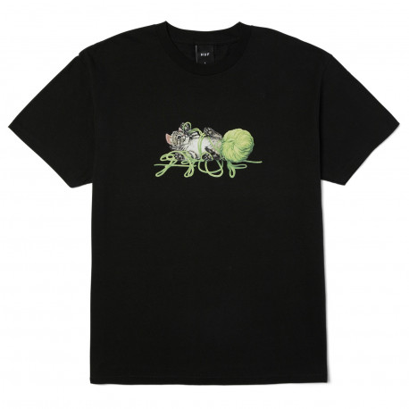 T-shirt paws ss - Black