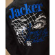 JACKER, Mighty blue coach jacket, Black