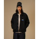 JACKER, Mighty blue coach jacket, Black