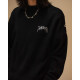 JACKER, Skeleton knit crewneck, Black