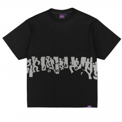 JACKER, Mirror maze garment dyed, Black