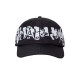 JACKER, Miror maze nylon baseball cap, Black