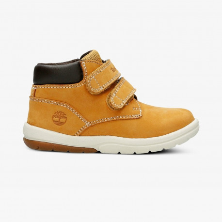 Toddle tracks mid hook and loop boot - Wheat