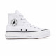 CONVERSE, Chuck taylor all star lift hi, White/black/white