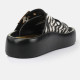 BUFFALO, Evelyn ari, Black/white zebra