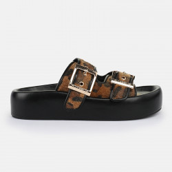 BUFFALO, Evelyn ari, Black/brown leo