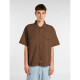 DICKIES, 247 gd work shirt ss, Timber brown