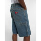 DICKIES, 958 13 inch loose short j, Khaki tntd blue