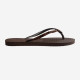 HAVAIANAS, Slim glitter ii, Dark brown