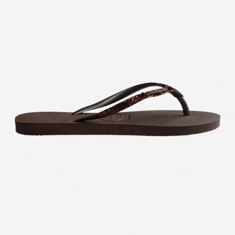 Slim glitter ii - Dark brown