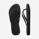HAVAIANAS, Slim glitter ii, Black/black