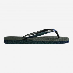 HAVAIANAS, Slim square sparkle, Olive green