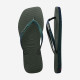 HAVAIANAS, Slim square sparkle, Olive green