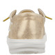 HEY DUDE, Wendy metallic sparkle, Gold
