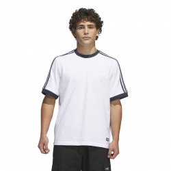 ADIDAS, Fsbs ringer tee, White / aurora ink