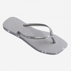 HAVAIANAS, Slim square sparkle, Ice grey