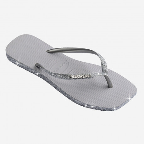 Slim square sparkle - Ice grey