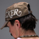 JACKER, Logo side cap, Brown