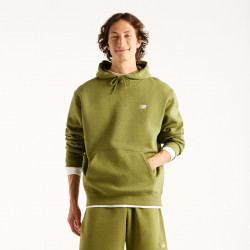 NEW BALANCE, Sport essentials fleece hoodie, Sport green