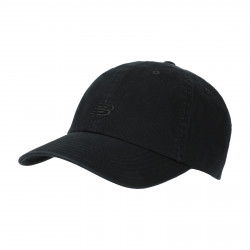NEW BALANCE, 6 panel classic hat v 2.0, Black/black