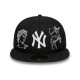 NEW ERA, Mlb mythical 59fifty neyyan, Blk