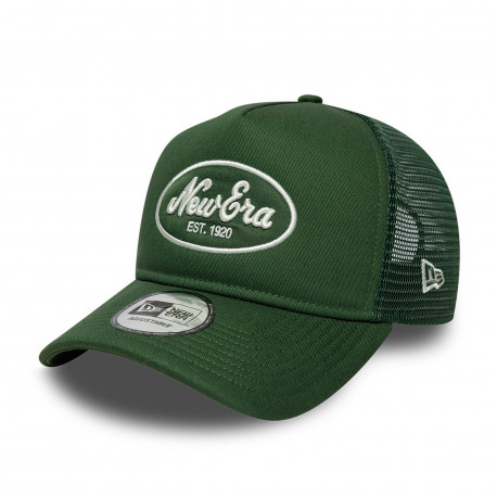 Oval foam patch trucker newera - Cig