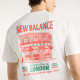 NEW BALANCE, Grab a bite london t-shirt, Sea salt