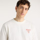 NEW BALANCE, Grab a bite london t-shirt, Sea salt