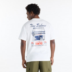 NEW BALANCE, Grab a bite tokyo t-shirt, Sea salt