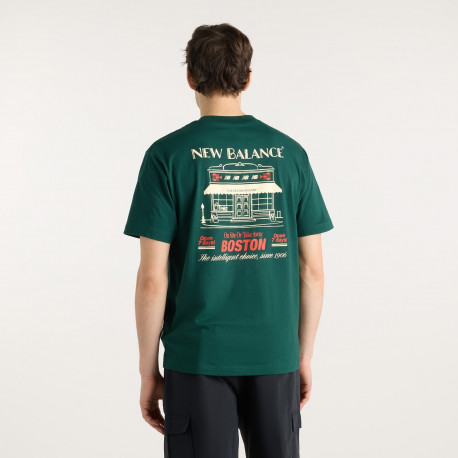 Grab a bite boston t-shirt - Nordic green