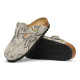 BIRKENSTOCK, Boston print leve, Oyster