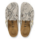 BIRKENSTOCK, Boston print leve, Oyster