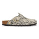 BIRKENSTOCK, Boston print leve, Oyster