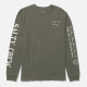 SALTY CREW, Bruce boys l/s tee, Dusty olive