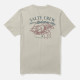 SALTY CREW, Shelled ss tee, Moonbeam