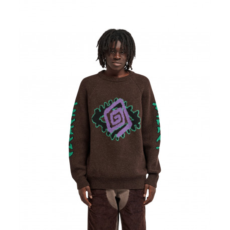 Mxejacquardpull - Truffle
