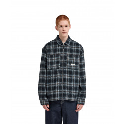 ELEMENT, Fuzzckszipsht, Brushed plaid dark slate