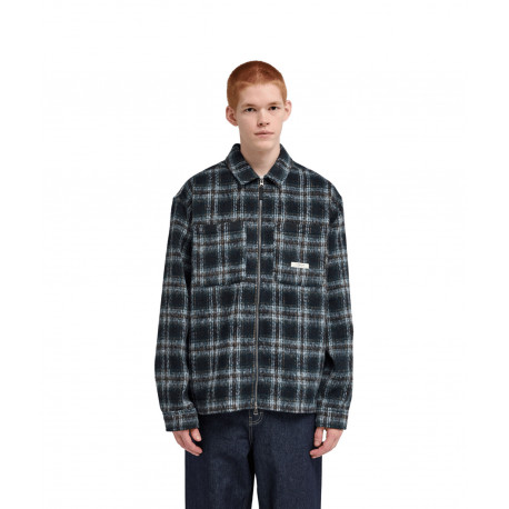 Fuzzckszipsht - Brushed plaid dark slate