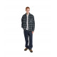 ELEMENT, Fuzzckszipsht, Brushed plaid dark slate
