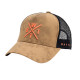 WATTS, Casquette truck, Acid wash brown