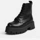 BUFFALO, Aspen lace up mid, Vegan nappa