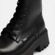 BUFFALO, Aspen lace up mid, Vegan nappa