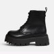 BUFFALO, Aspen lace up mid, Vegan nappa