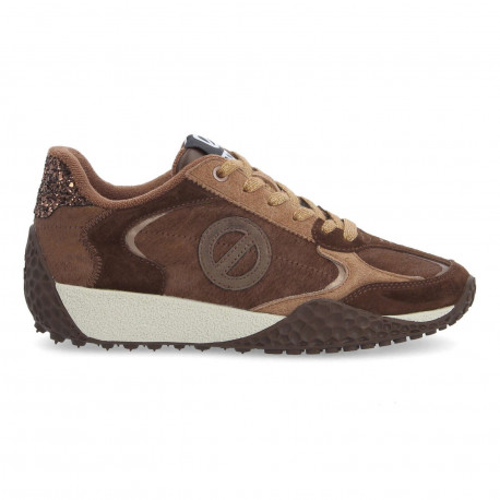 Kate sneaker w - Choco/brown/camel