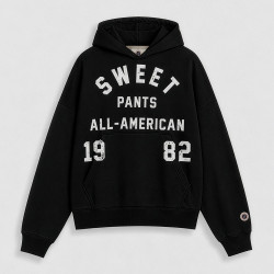 SWEET PANTS, American hood, Black