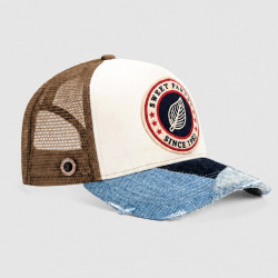 SWEET PANTS, Patchwork cap, Toffee