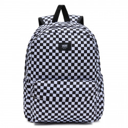 VANS, Old skool checkackpack, Black-white